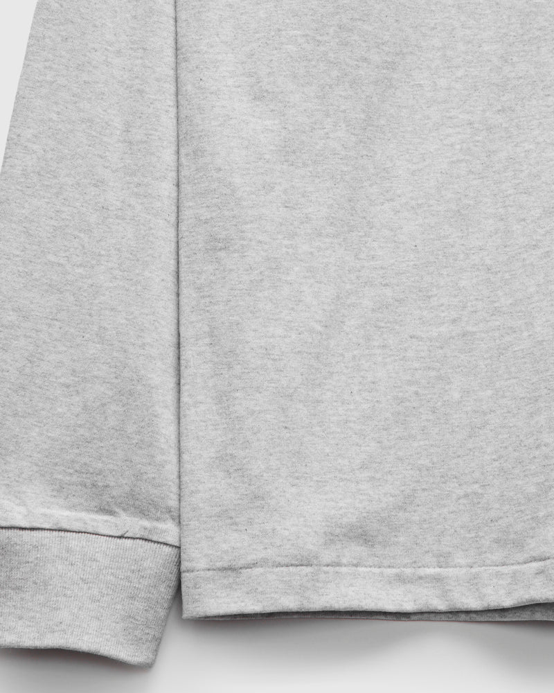 Just T-Shirt Long Sleeve in Heather Grey