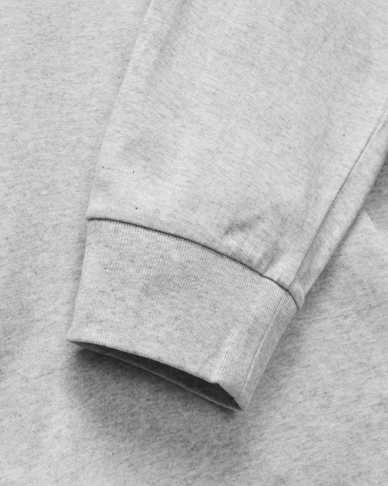 Just T-Shirt Long Sleeve in Heather Grey