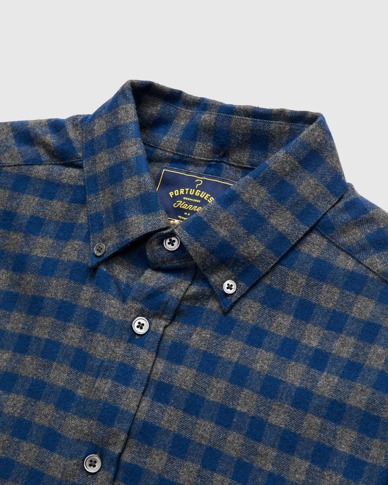Aquila Button-Down Shirt in Blue