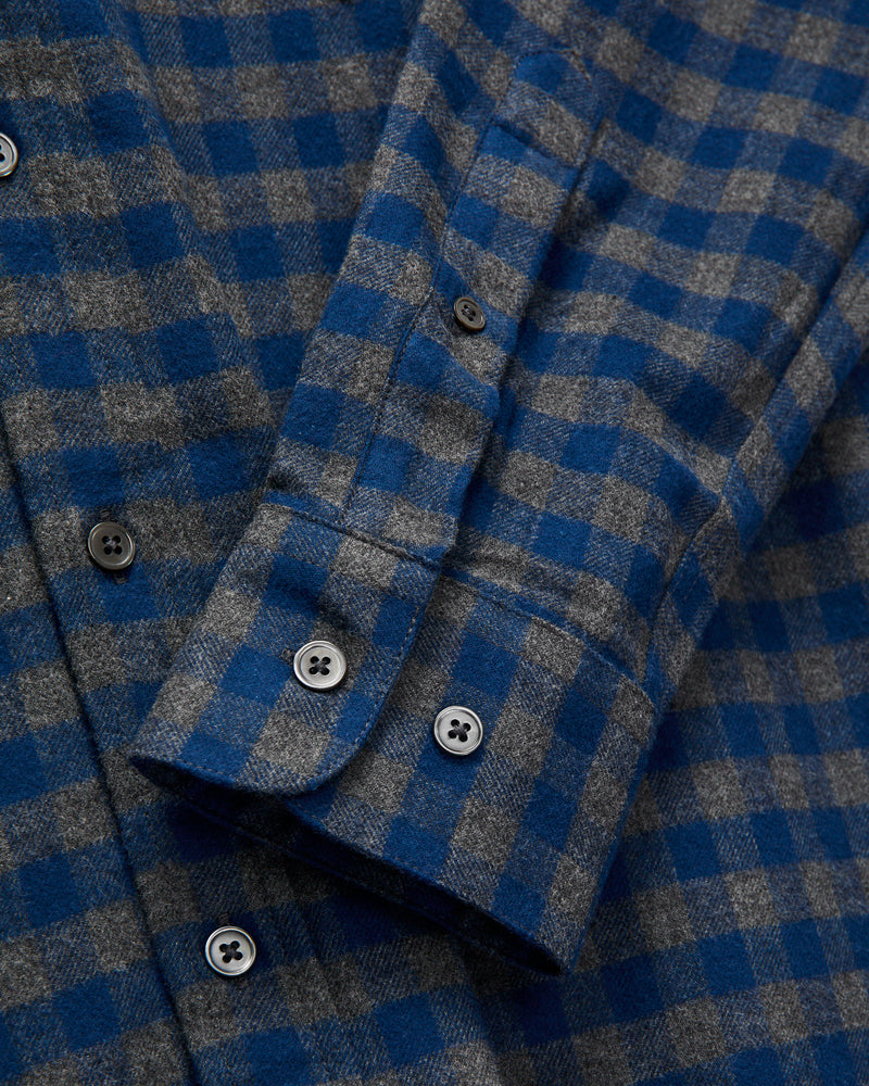 Aquila Button-Down Shirt in Blue