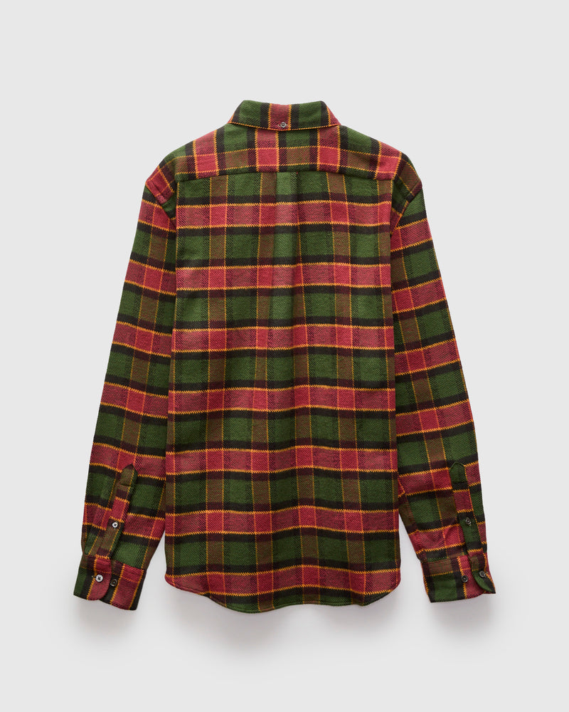 Argila Button-Up Shirt in Red Pine