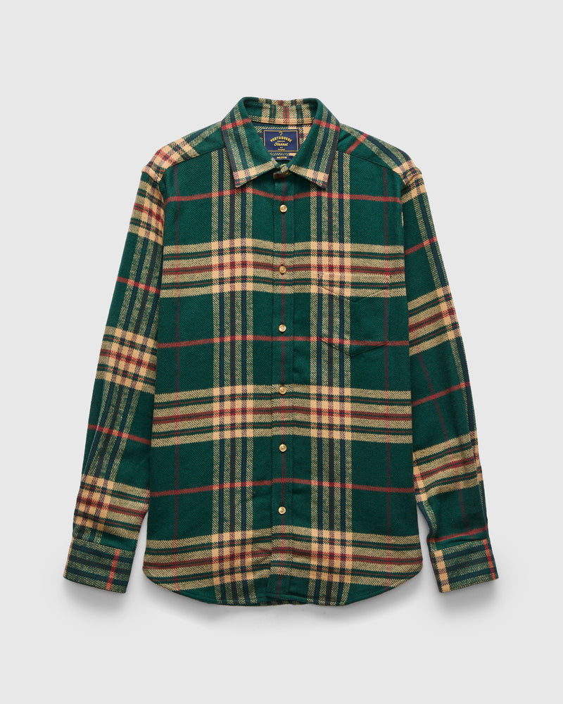 Cervo Button-Up Shirt in Green