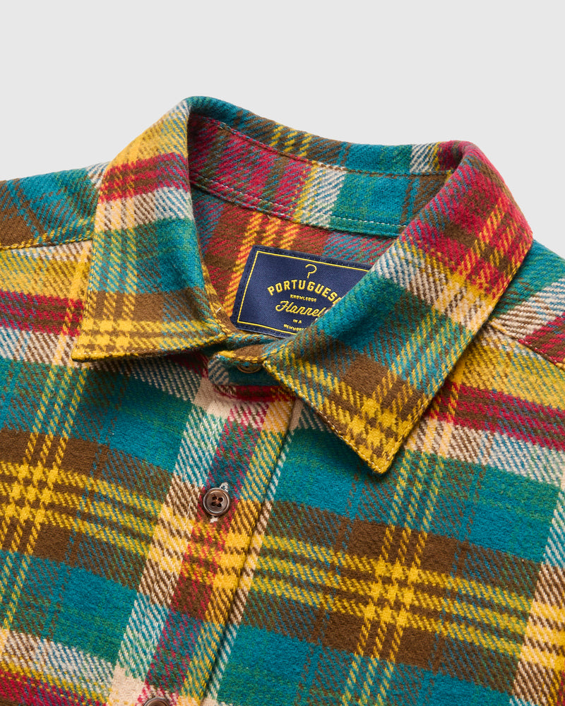 Fasema Button-Up Shirt in Crayfish