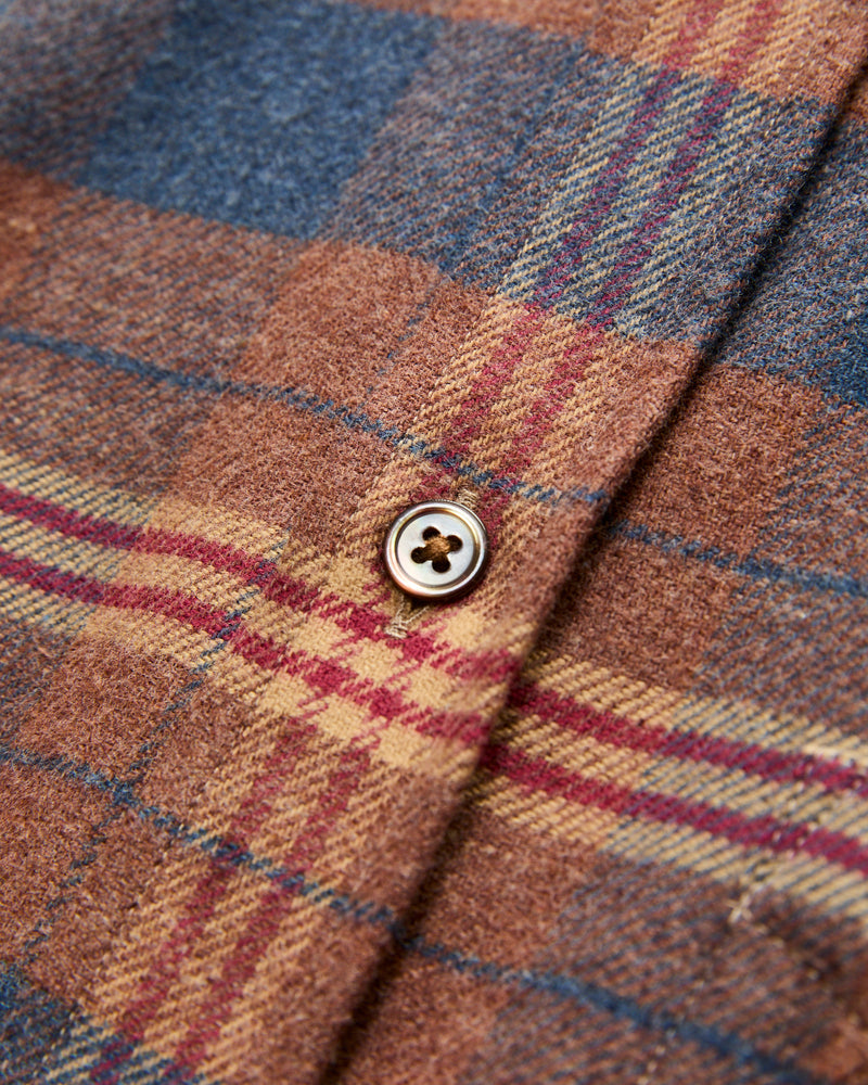 Logia Button-Up Shirt in Driftwood