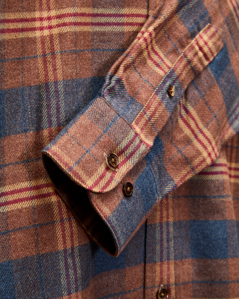 Logia Button-Up Shirt in Driftwood