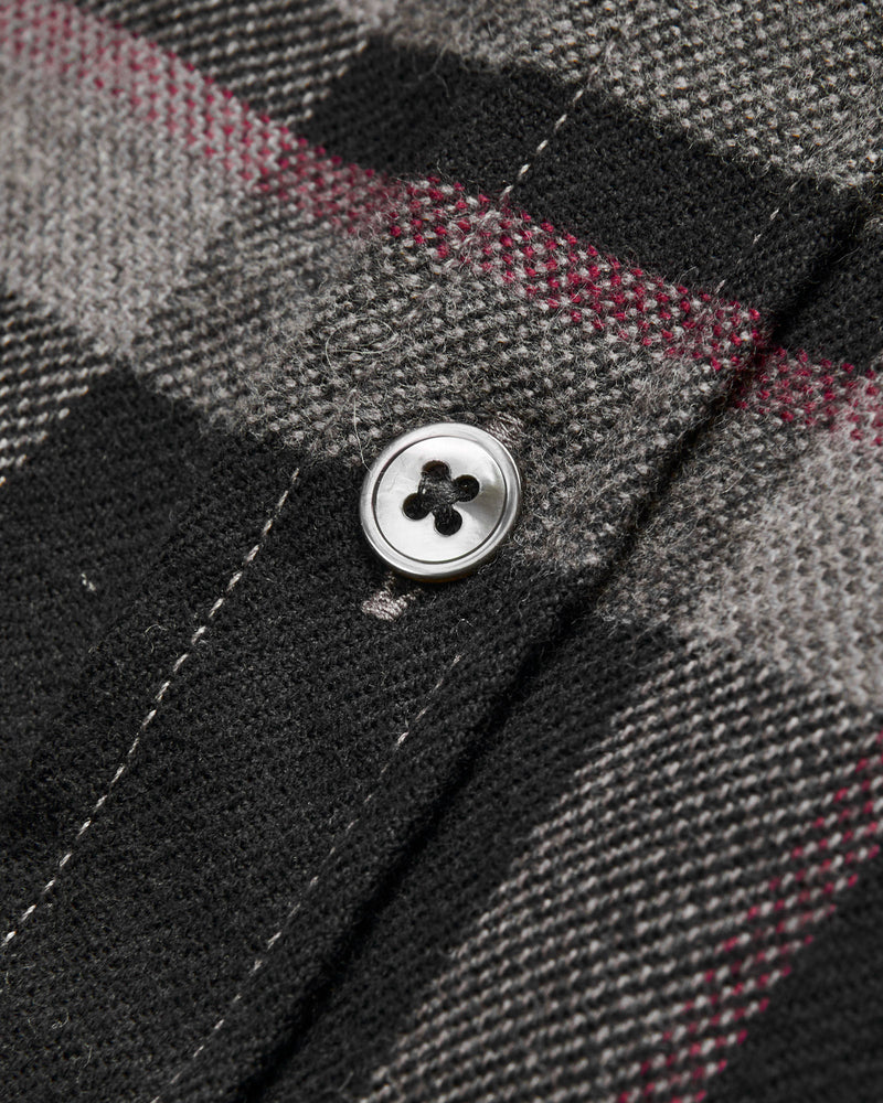 Relaxed Fit Lumen Button-Up Shirt in Slate