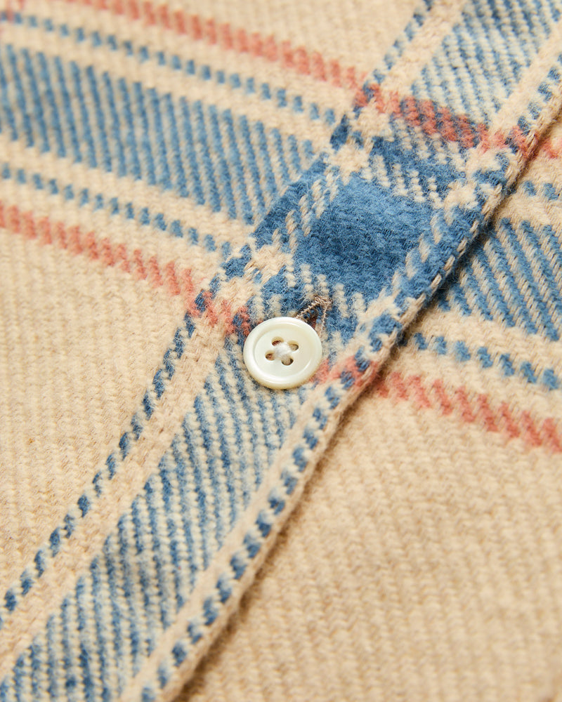 Serena Button-Up Shirt in Cream