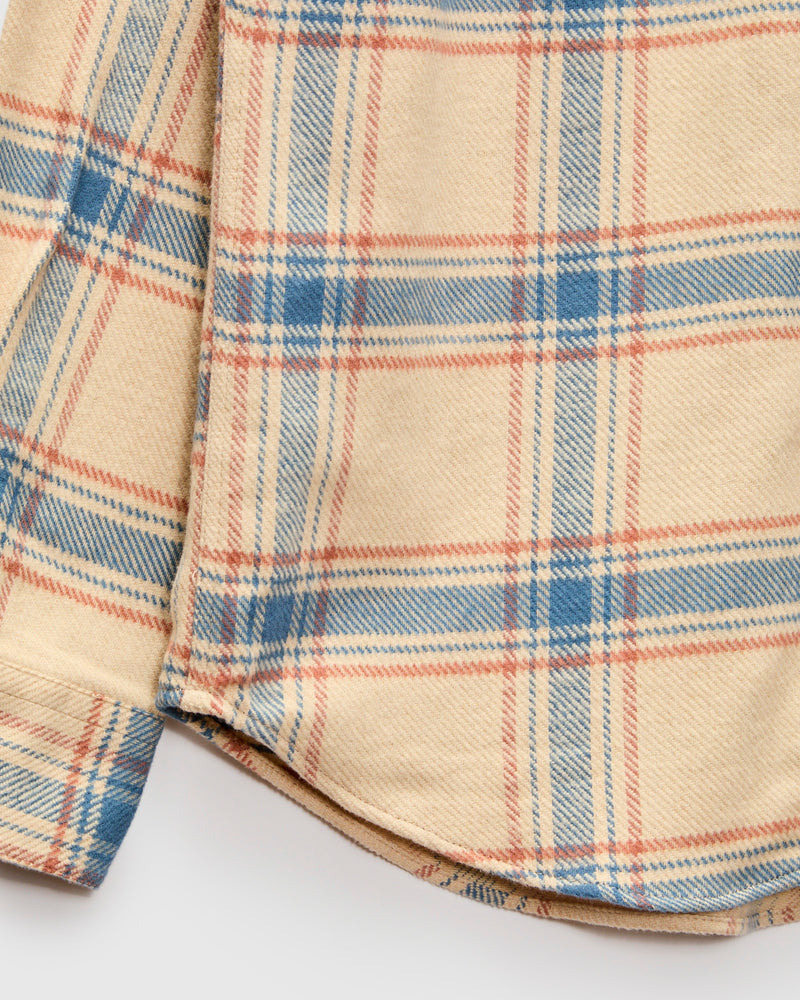 Serena Button-Up Shirt in Cream