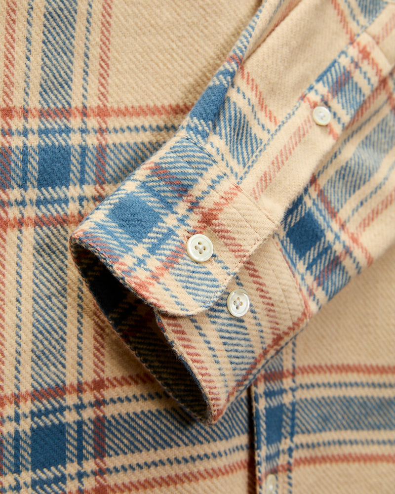 Serena Button-Up Shirt in Cream