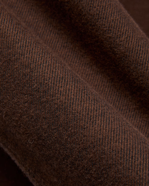 Teca Button-Up Shirt in Brown