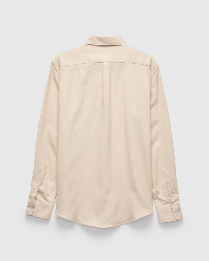 Teca Button-Up Shirt in Ecru