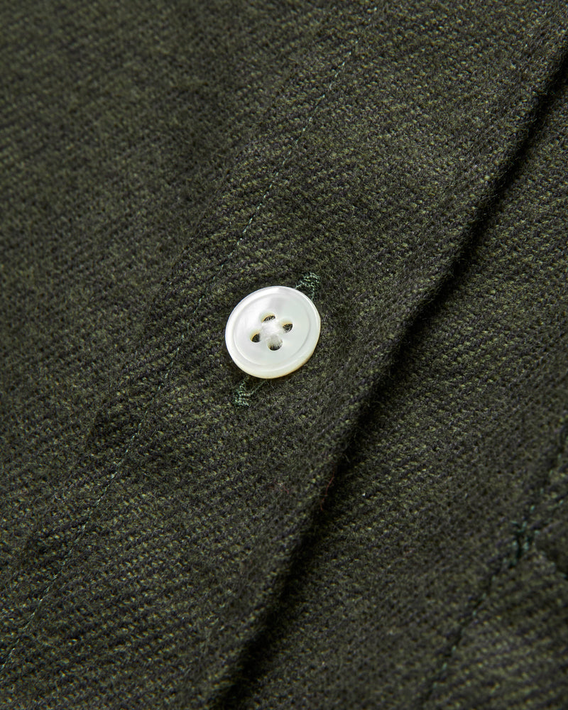 Teca Button-Up Shirt in Forest
