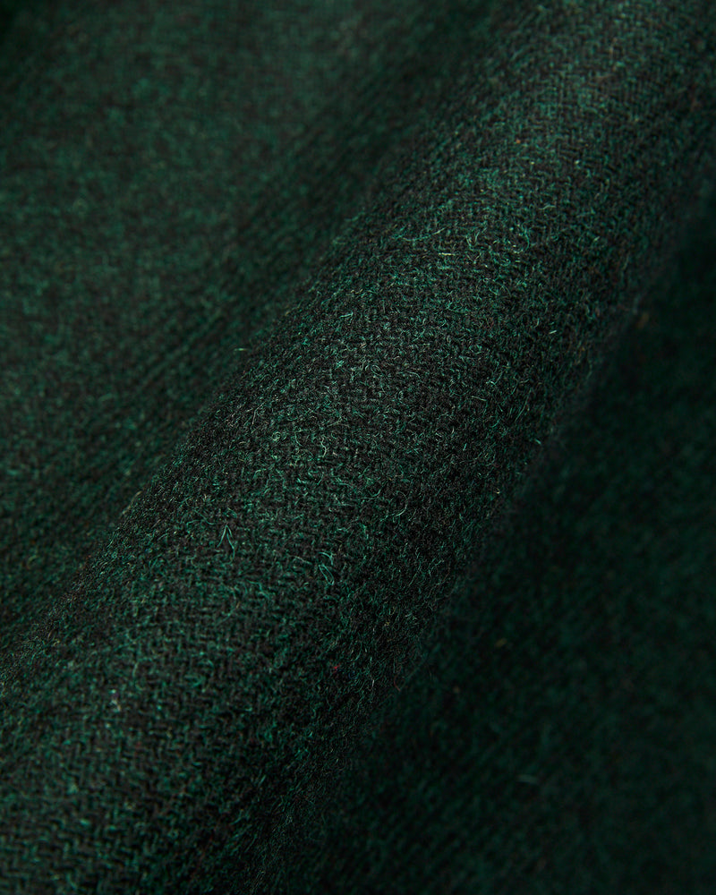 Wool Field Overshirt in Green