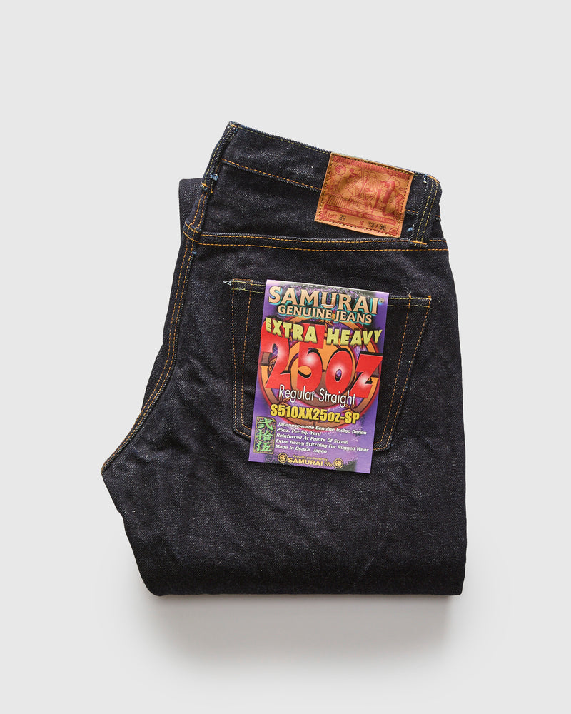 S510XX25oz-SP "Extra Heavy" 25oz Selvedge Denim - Regular Straight Fit