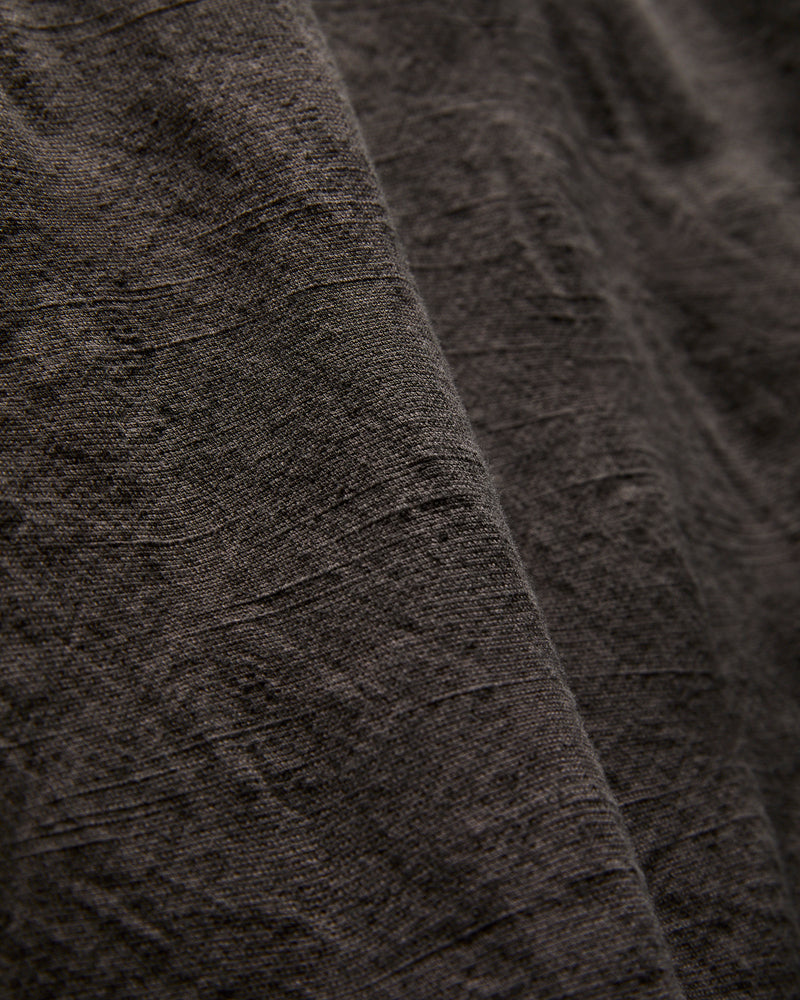 Tropical Weather Long Sleeve Shirt in Charcoal