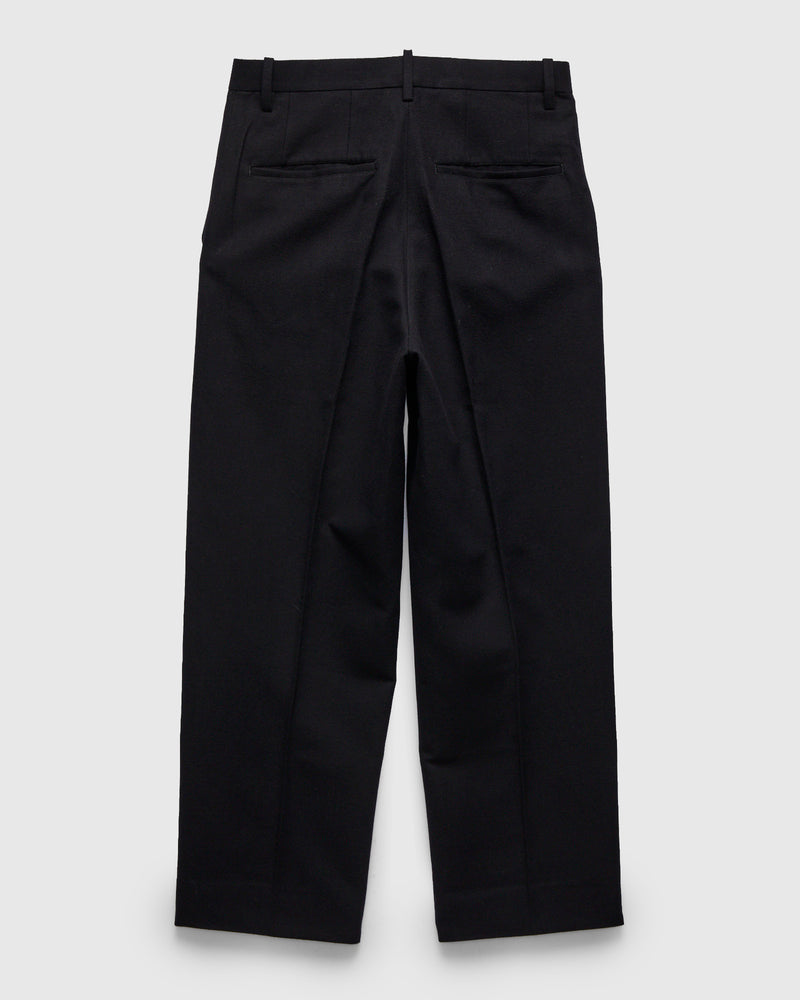 Broader Slacks in Navy