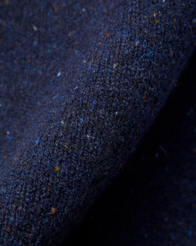 "Terry" Wool Sweater in Navy
