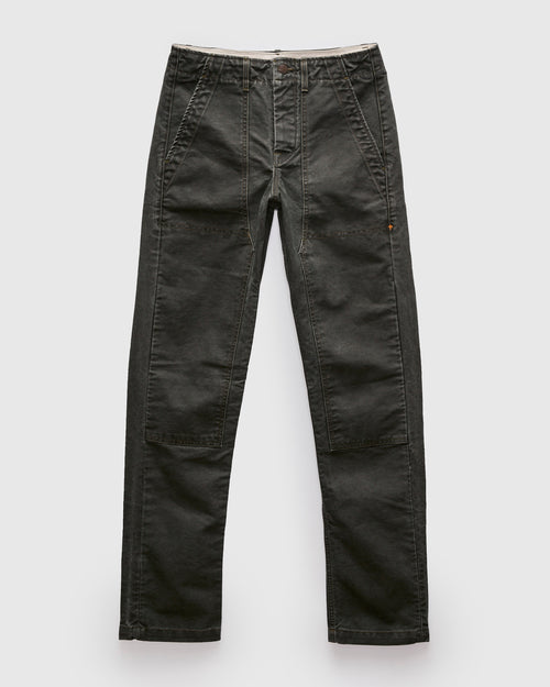 Hencye Double Knee Workpant in Washed Slate