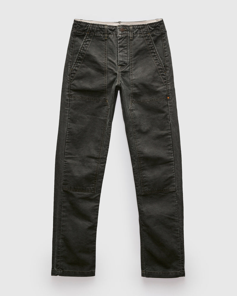 Hencye Double Knee Workpant in Washed Slate