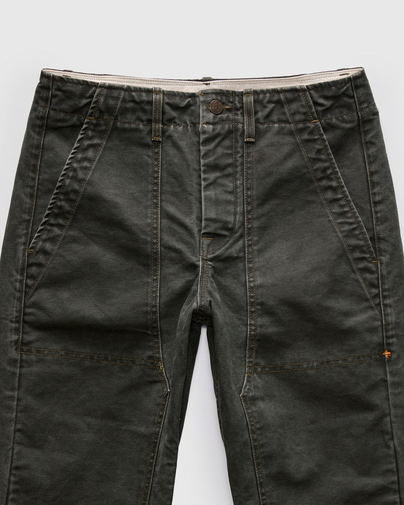 Hencye Double Knee Workpant in Washed Slate