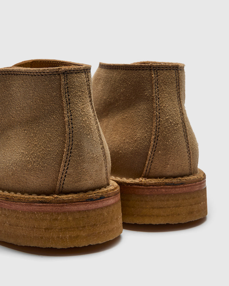 Military Desert Boots in Japanese Suede Sand
