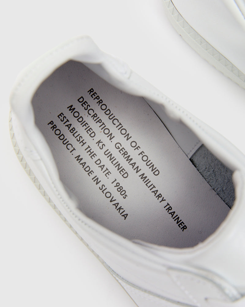 Reproduction of Found x Kaptain Sunshine Unlined KS Trainer in White