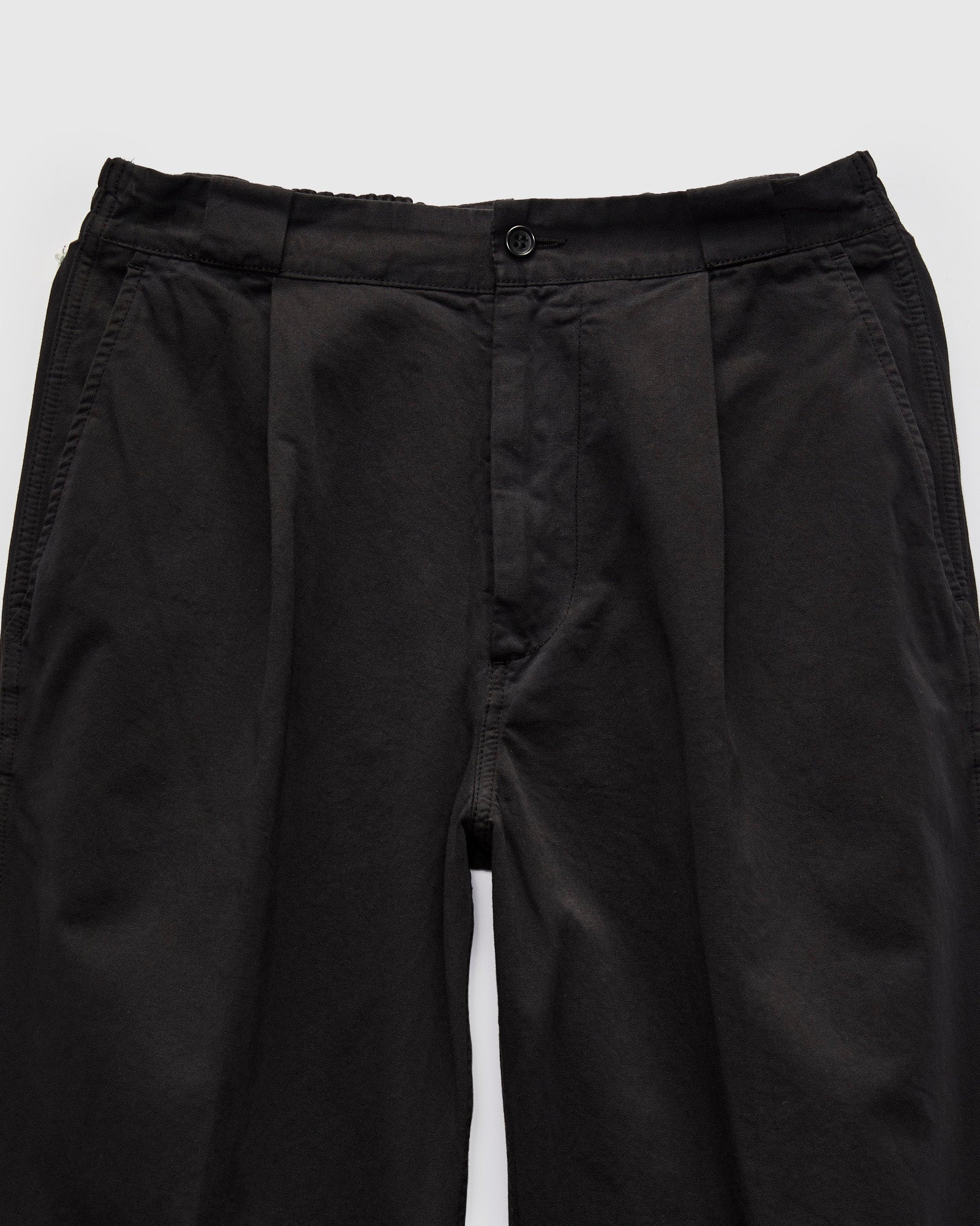 Harbor Twill Cotton Pant in Black – Blue Owl Workshop