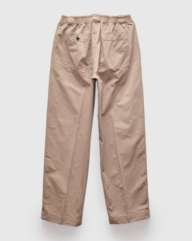 Harbor Twill Cotton Pant in Moon Rock