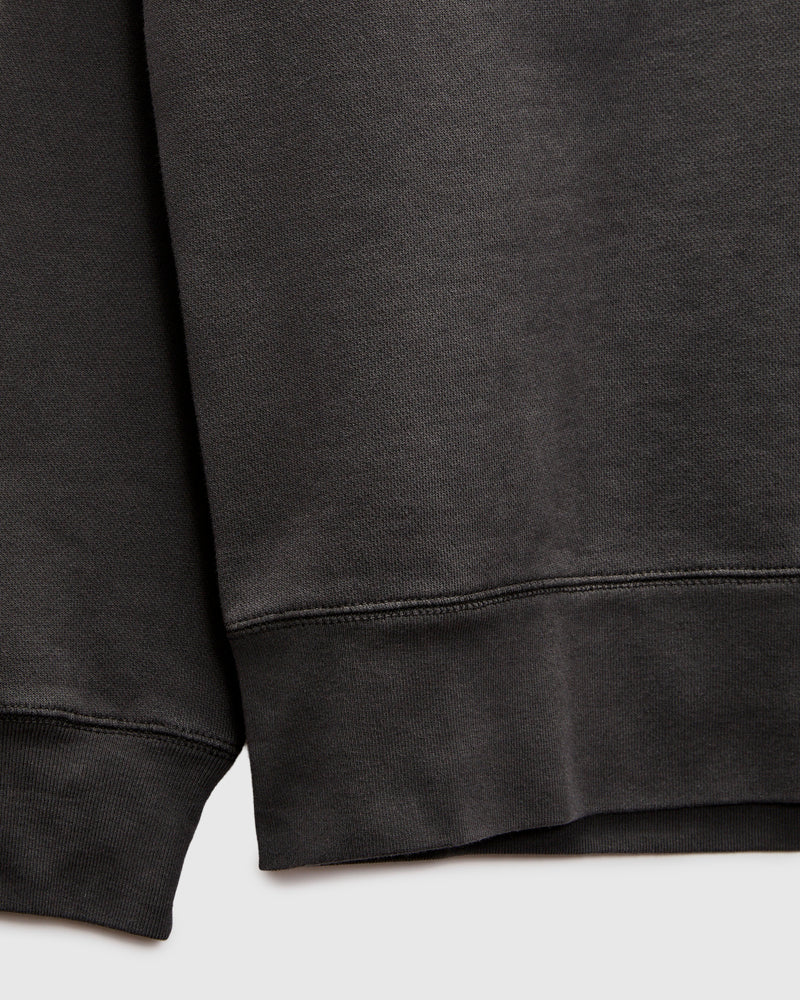 Stadium Quarter Zip Sweater in Peat
