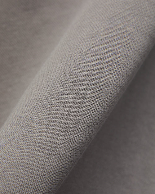 Stadium Quarter Zip Sweater in Plum