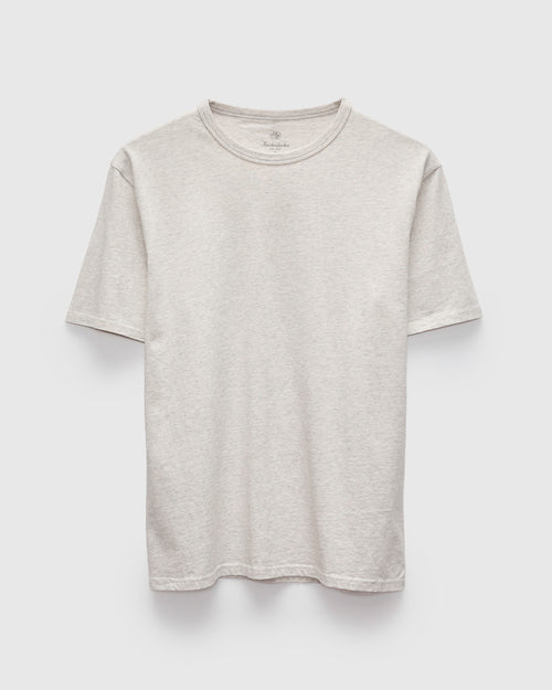 T-Shirt in Oat Grey
