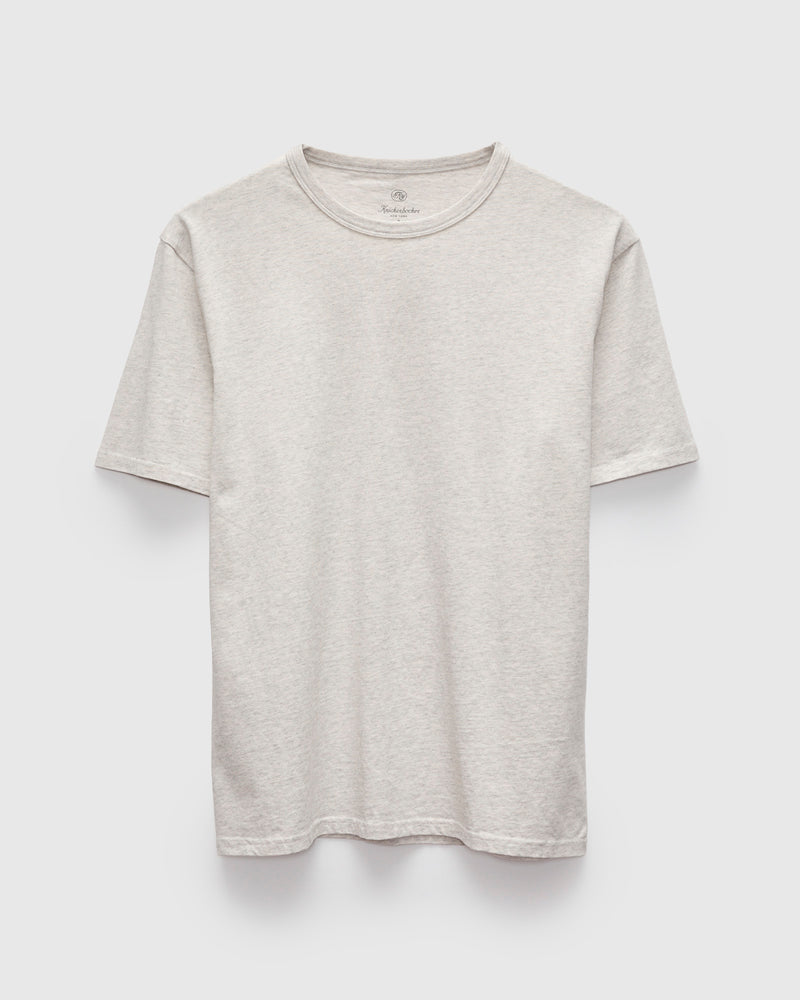 T-Shirt in Oat Grey