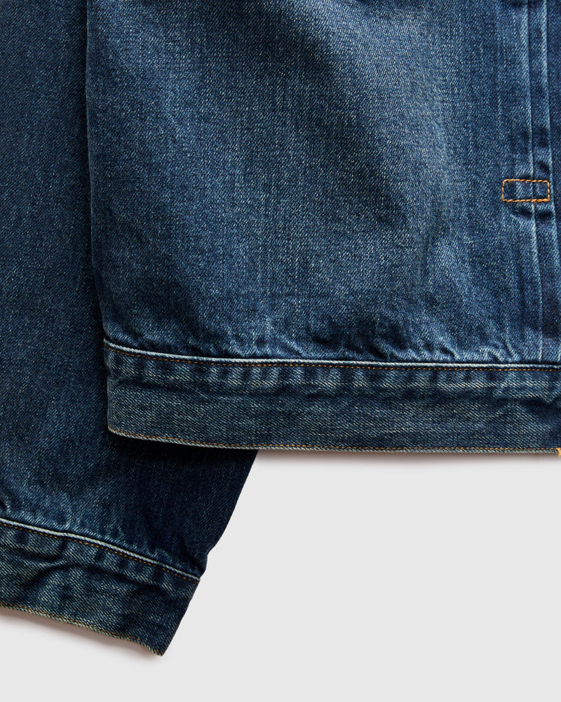 Wayfarer Denim Trucker in Indigo Vintage Wash