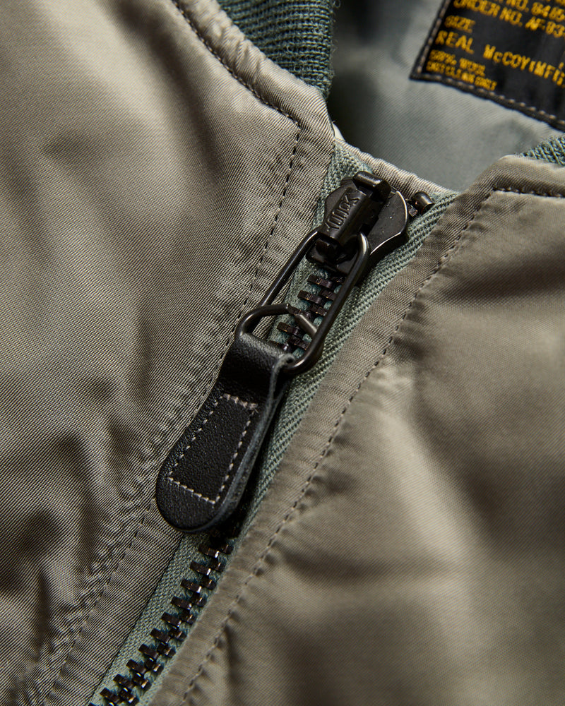 MFG. CO. Type MA-1 Flight Jacket in Sage Green