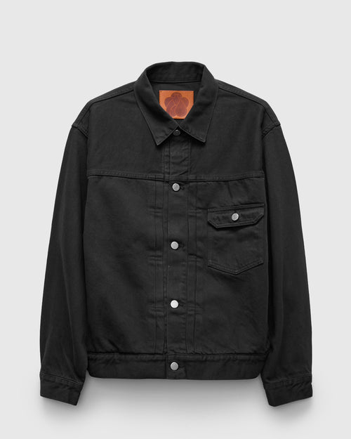 "Bamboo Charcoal" 12.5oz Selvedge Denim Type-1 Jacket