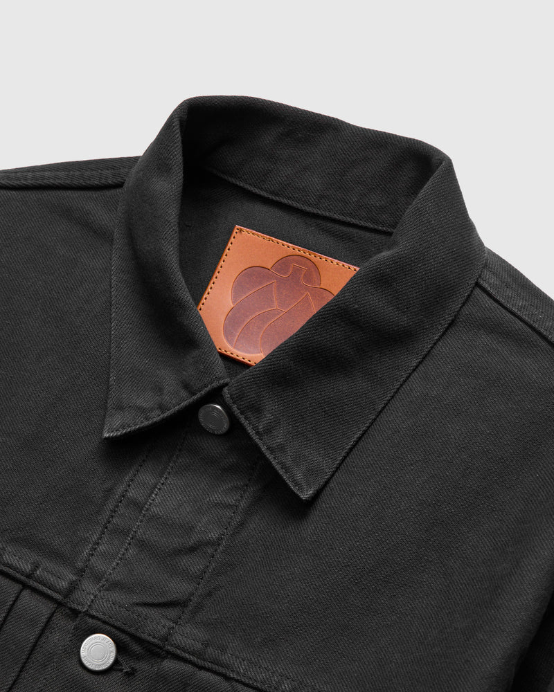 "Bamboo Charcoal" 12.5oz Selvedge Denim Type-1 Jacket