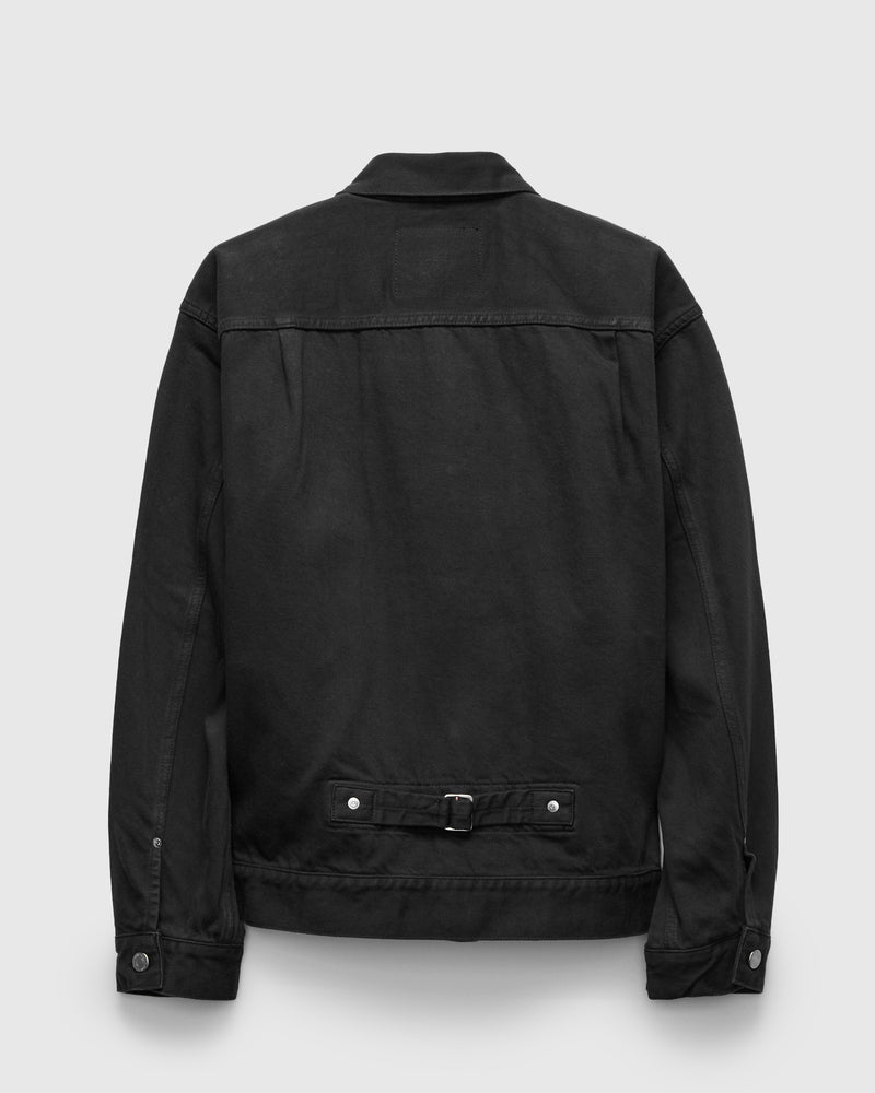 "Bamboo Charcoal" 12.5oz Selvedge Denim Type-1 Jacket