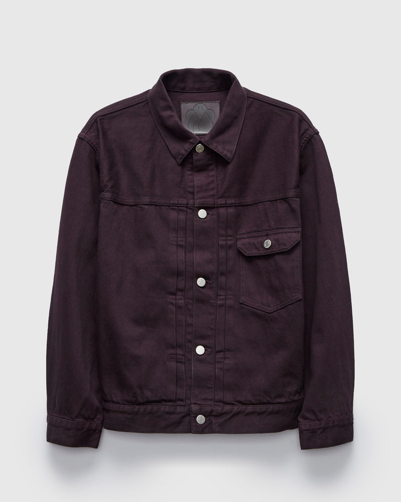 "Shikon Purple" 12.5oz Selvedge Denim Type-1 Jacket