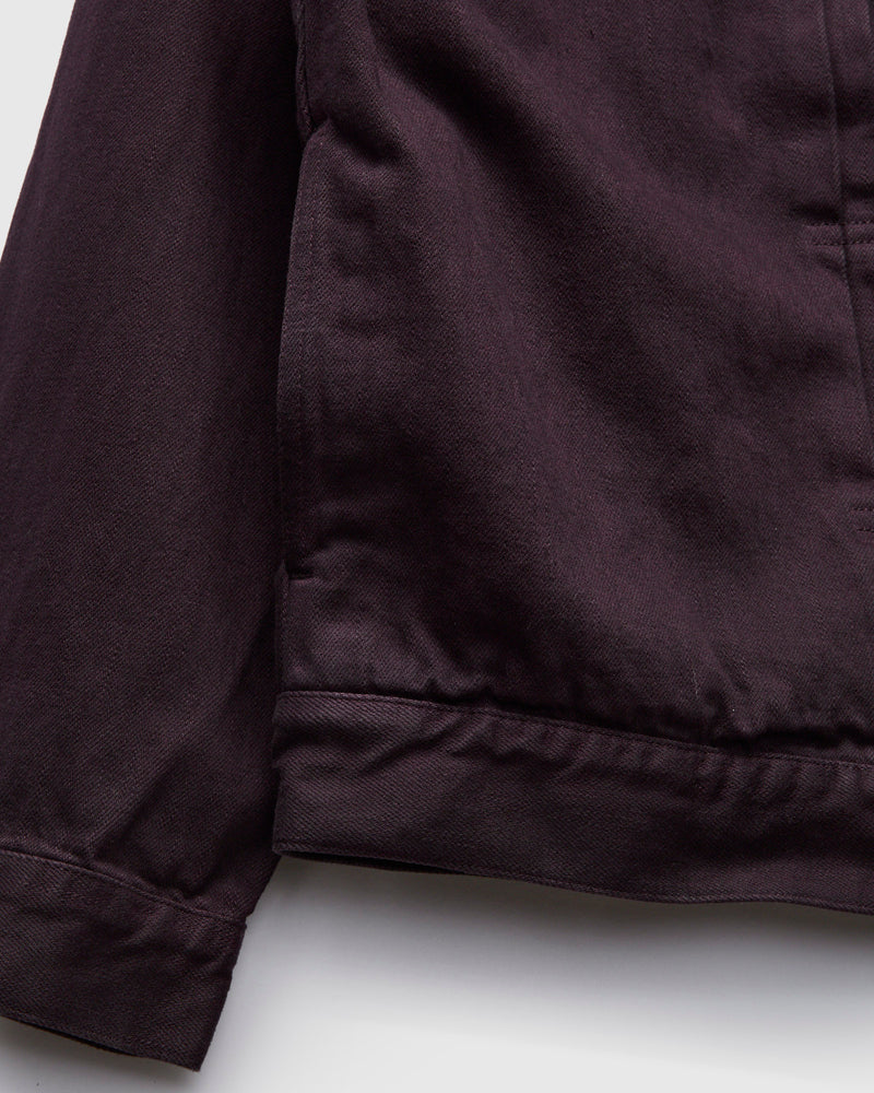 "Shikon Purple" 12.5oz Selvedge Denim Type-1 Jacket