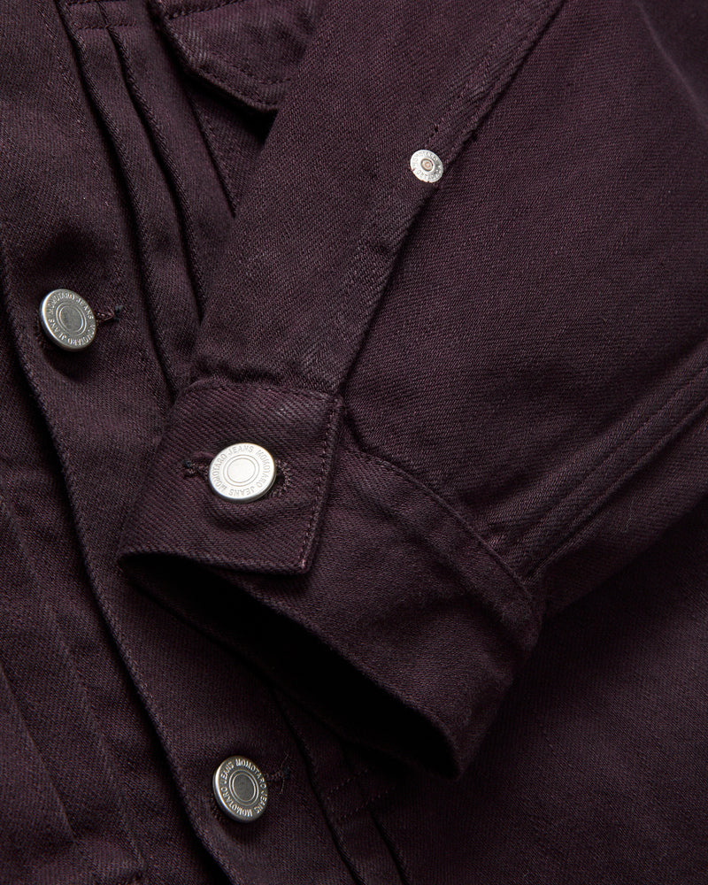 "Shikon Purple" 12.5oz Selvedge Denim Type-1 Jacket