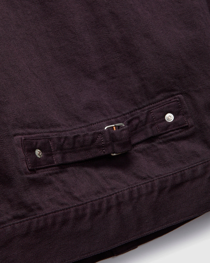 "Shikon Purple" 12.5oz Selvedge Denim Type-1 Jacket