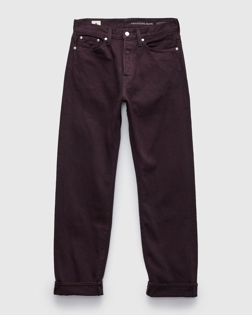 MMJB6401 "Shikon Purple" 12.5oz Selvedge Denim - Straight Fit