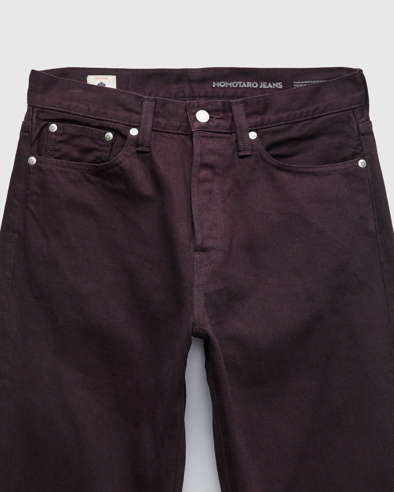 MMJB6401 "Shikon Purple" 12.5oz Selvedge Denim - Straight Fit