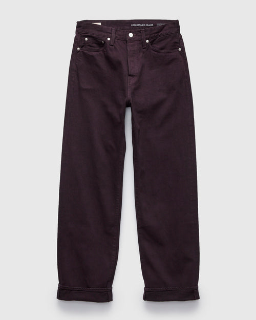 MMJB6501 "Shikon Purple" 12.5oz Selvedge Denim - Wide Fit