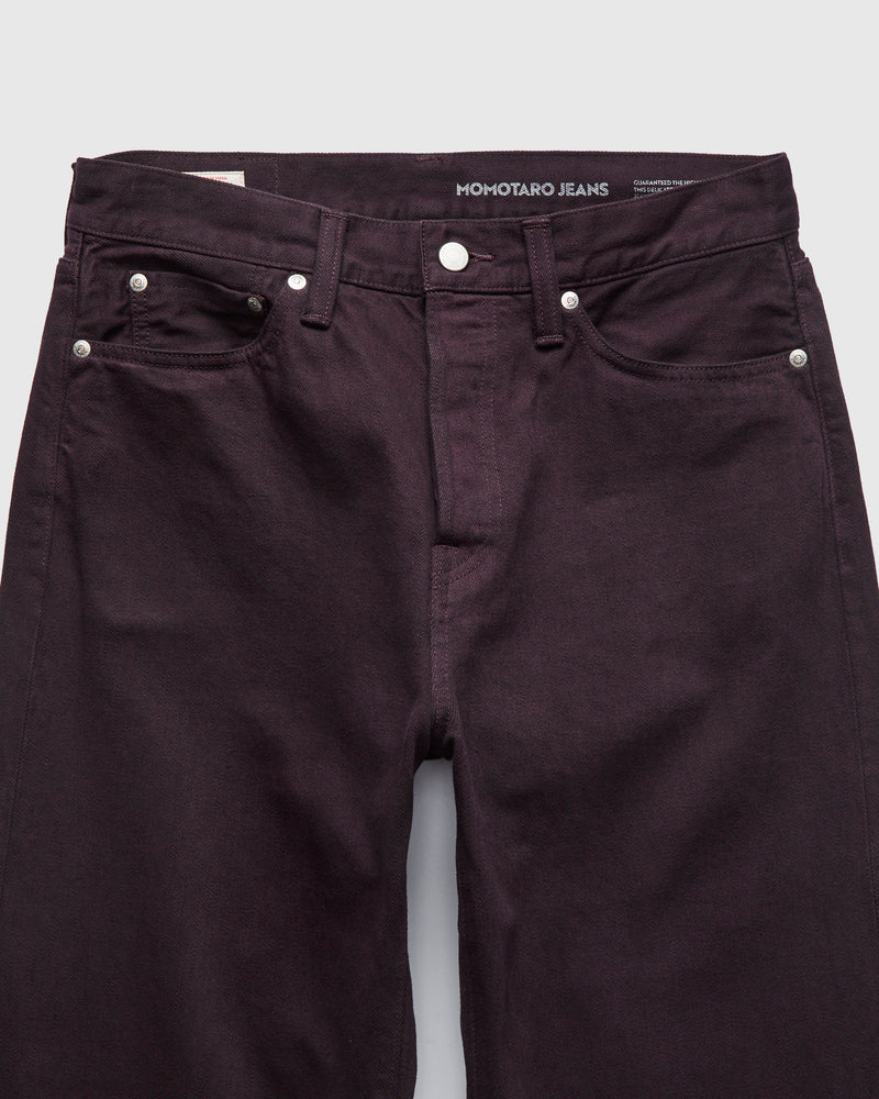 MMJB65001 "Shikon Purple" 12.5oz Selvedge Denim - Wide Fit