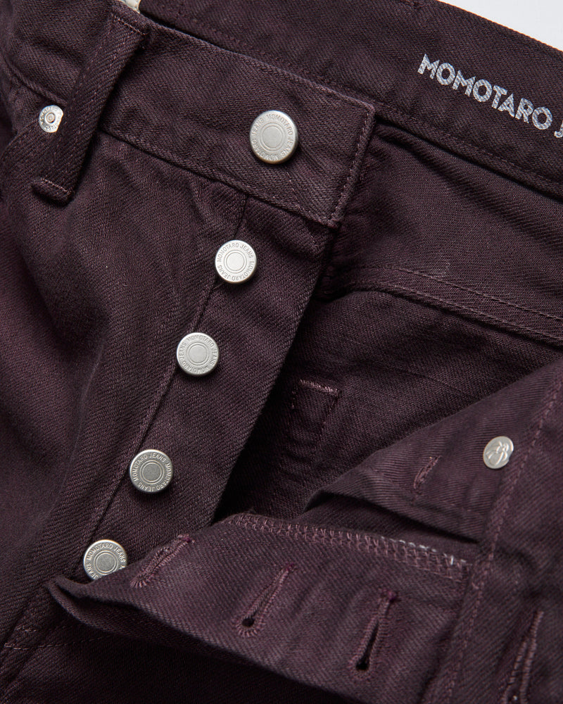 MMJB65001 "Shikon Purple" 12.5oz Selvedge Denim - Wide Fit