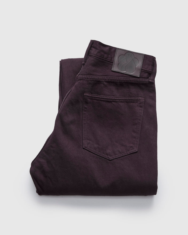 MMJB65001 "Shikon Purple" 12.5oz Selvedge Denim - Wide Fit