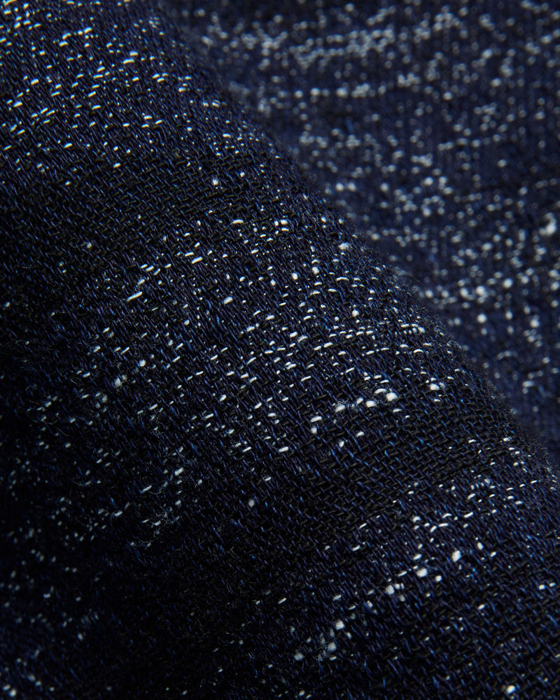 Jacquard Shirt in Indigo Tiger Camo
