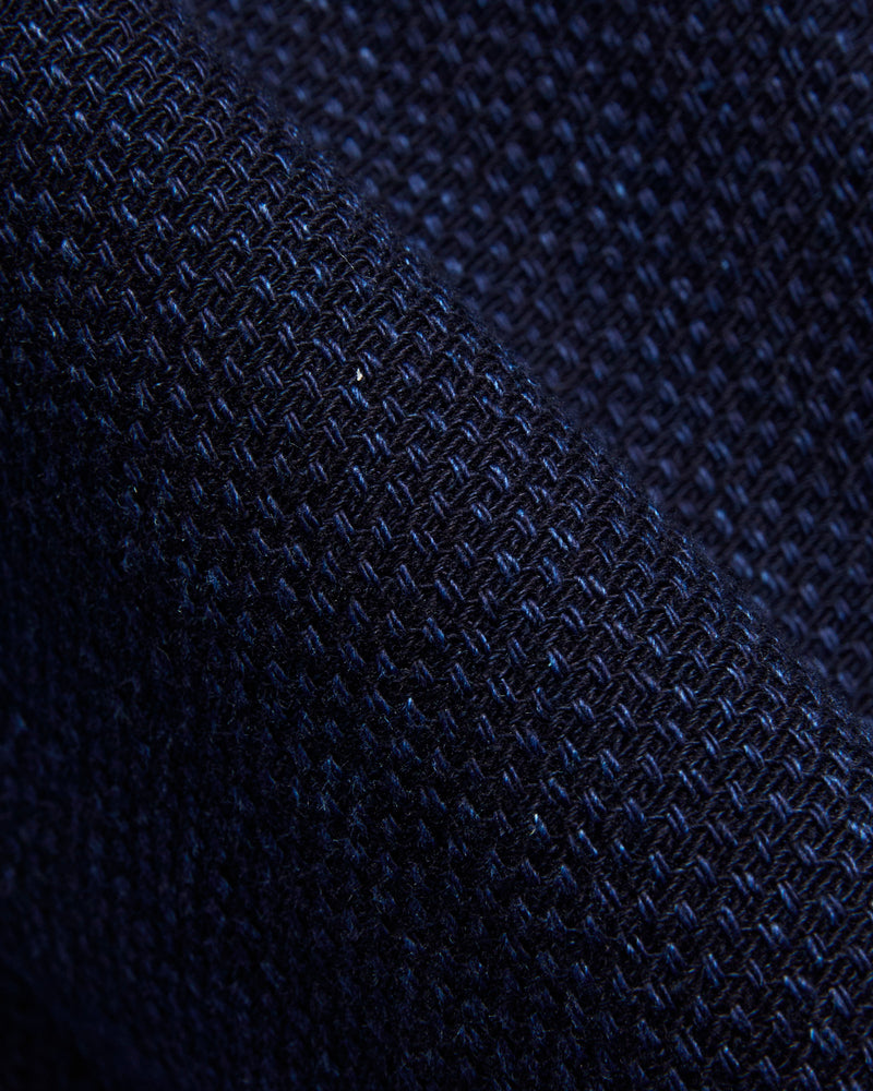 Sashiko Work Shirt in Indigo