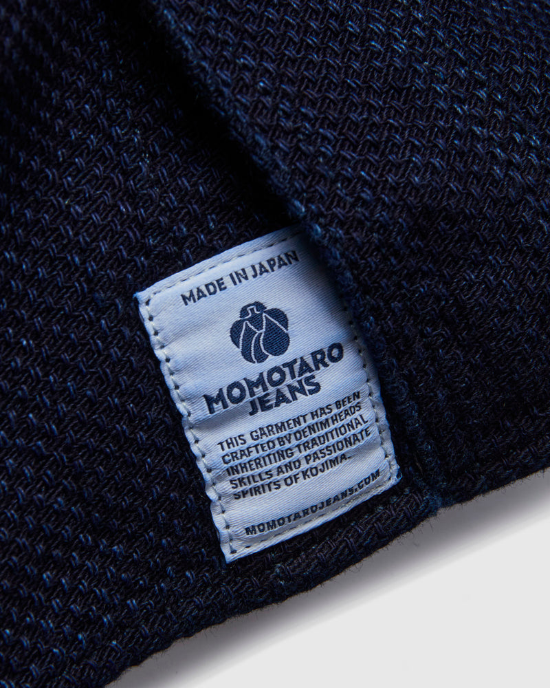 Sashiko Work Shirt in Indigo